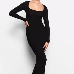 Skims - SOFT LOUNGE LONG SLEEVE DRESS